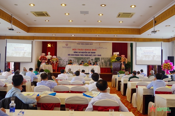 Hội thảo khoa học đồng chí Nguyễn Chí Thanh với cách mạng Thừa Thiên Huế